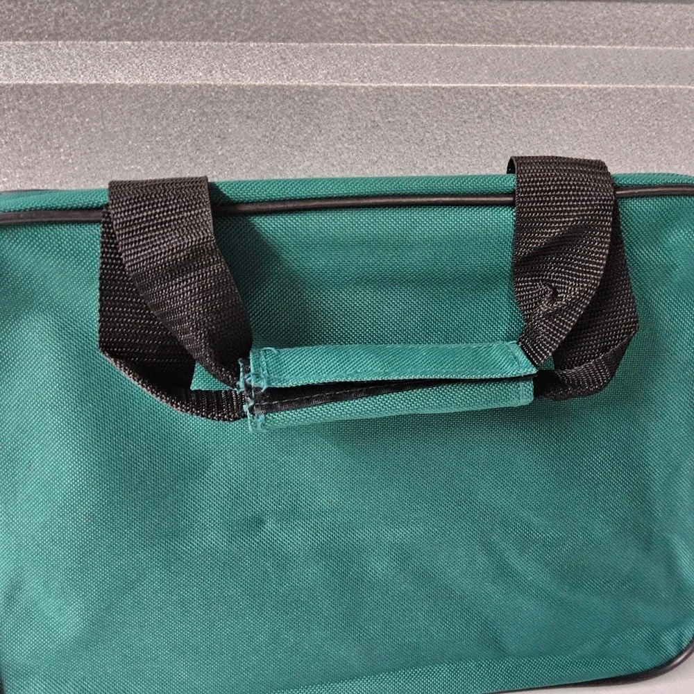 TAG Laptop Bag Briefcase Shoulder Messenger‎ Work Travel Green